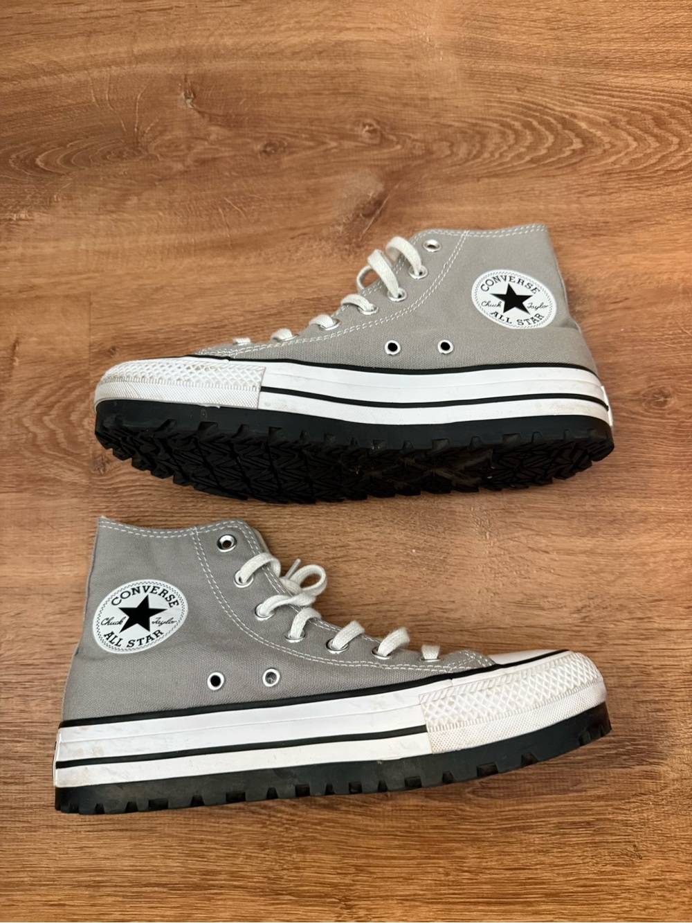 Converse Gray High-Top Chuck Taylor All Star Sneakers